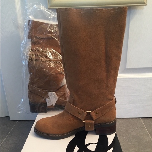 Nine West Tall Suede Boots - Picture 2 of 5
